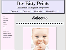 Tablet Screenshot of ittybittyprints.com